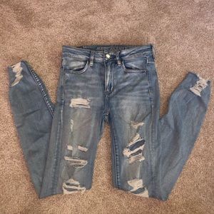 American Eagle high waisted jeans